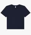 BL6110/BE159 Bella Ladies Heavy Boxy T Shirt Navy colour image